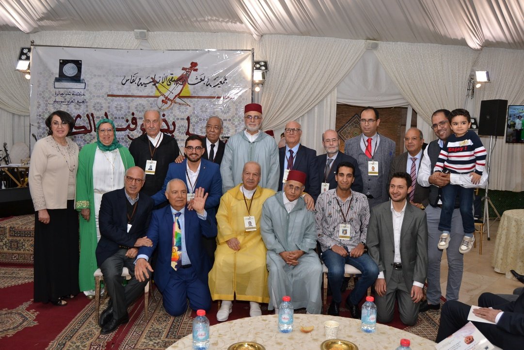 جانب من حفل تكريم الدكتور شكيب العبادي.