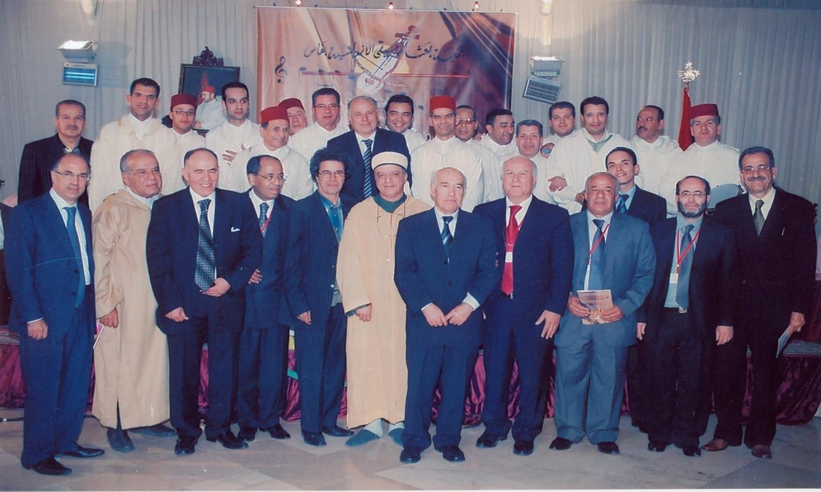 تكريم الأستاذ سعيد بلبشير والأستاذ محمد الدباغ.