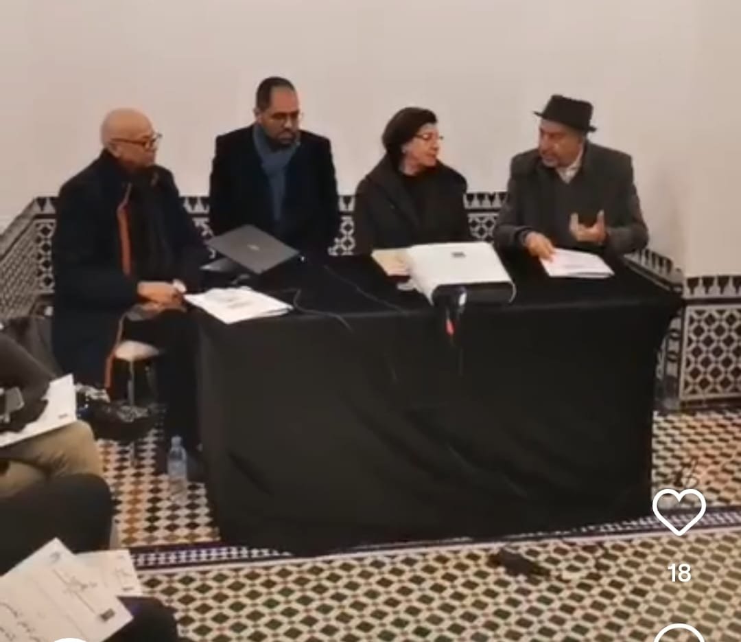 صورة من ماستر كلاس الإعلام في خدمة التراث المغربي.